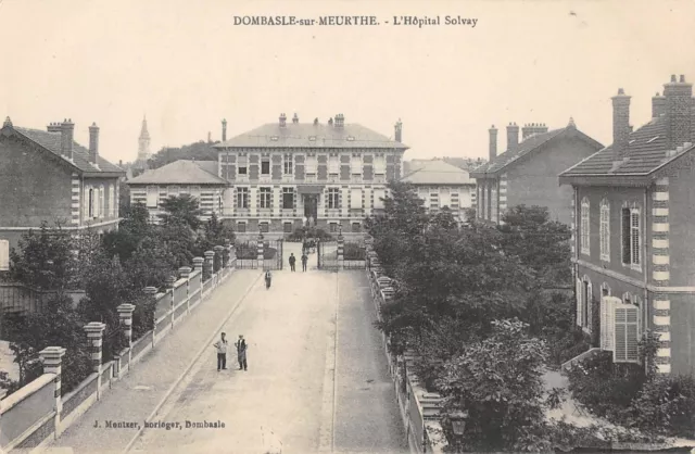 Cpa 54 Dombasle Sur Murthe Hospital Solvay
