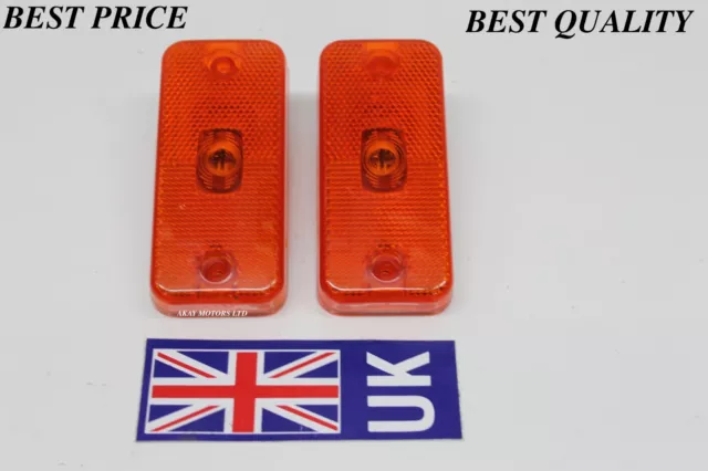 2X Side Marker Light For Peugeot Boxer Fiat  Ducato Citroen Relay  Iveco Daily