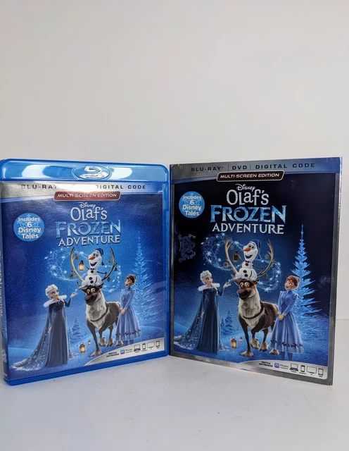 OLAF'S FROZEN ADVENTURE Plus 6 Disney Tales (Blu-ray/DVD Combo Pk) W ...
