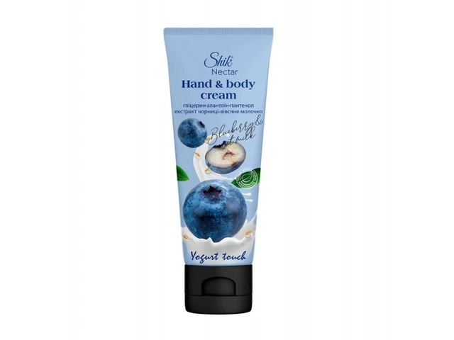 Crema mani e corpo con estratto di mirtillo e latte d'avena "Chik" 75 ml