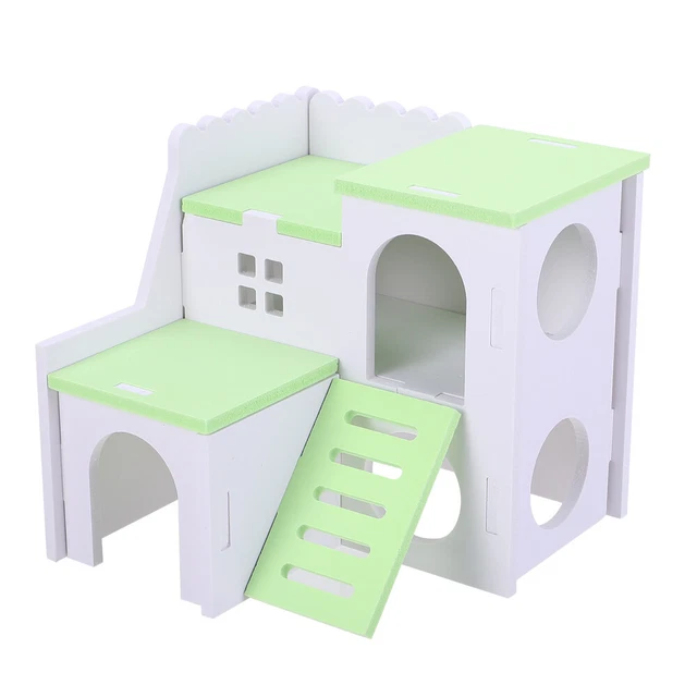 1pc Holz Hamster Spielzeug Hamster Hideaway Hamster Käfig
