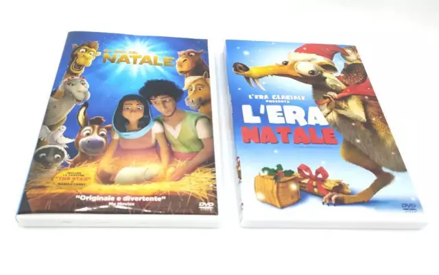 2 dvd GLI EROI DEL NATALE - L'ERA NATALE Cartoni animati Animazione ragazzi