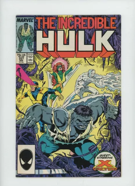 INCREDIBLE HULK #337 | Marvel | November 1987 | Vol 1 | X-Factor