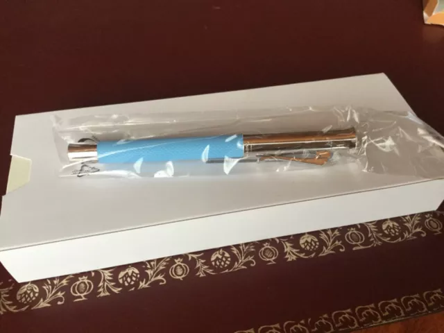 *SALE* FABER CASTELL Guilloche Füllhalter, gulf blue, Ref. 145282