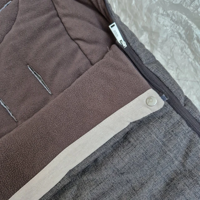 Mamas & Papas Pram OCARRO Cosy Toes Footmuff Flip xt2 XT3 Chestnut tweed Brown . 3