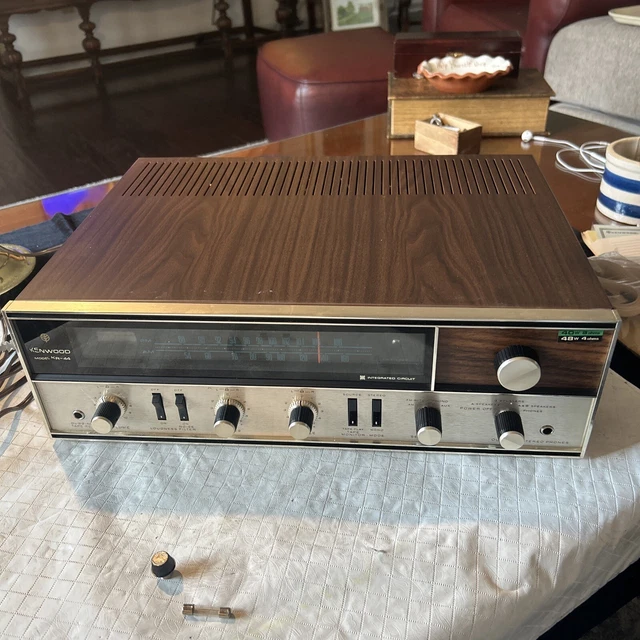 VINTAGE KENWOOD KR44 Solid State AMFM Stereo Tuner Amplifier Parts
