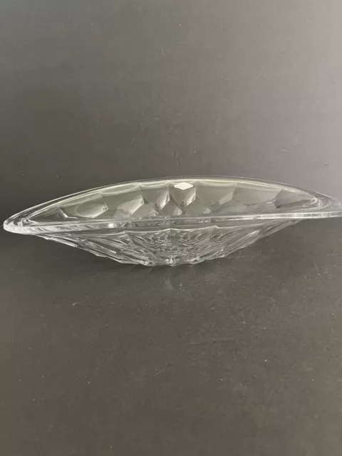 Shannon 24% Lead Crystal Glass Serving Fruit Bowl Design Of Ireland
