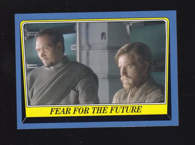 2004 Topps Heritage Star Wars #118 Fear for the Future