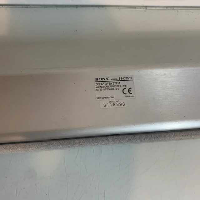 SONY SATELITE SPEAKER SSCT551, Unit Only £15.00 PicClick UK