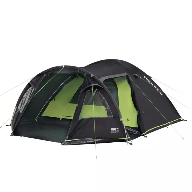 HIGH PEAK Iglu Zelt Mesos 4 Personen Camping Kuppelzelt Trekking Zelt Vorraum