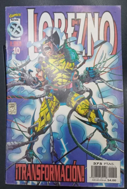 Lobezno Wolverine X Men Comic Magazine n°10 1997 Forum