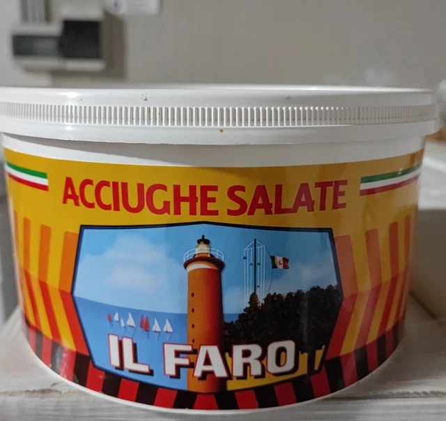 Acciughe Salate Il Faro 5 Kg
