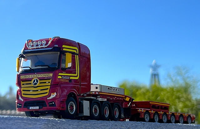 Camion WSI 01-4156 - Mercedes-Benz Actros MP5 Stream Space 4x2 Avec Citerne - NEUF