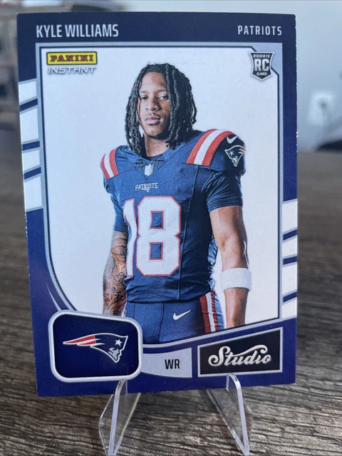 【本物保証，人気SALE】 Kyle Williams NFL 2025 Panini Origins RC Rookie Signature Team Logo Patch Auto 5枚限定 ルーキー パッチオート カイル・ウィリアムズ