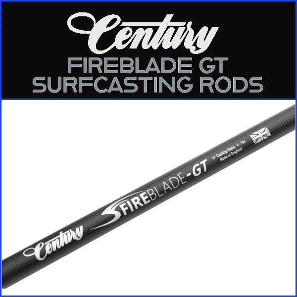 CENTURY FIREBLADE GT Surfcasting Rods - Both Models | High Quality Surf ...