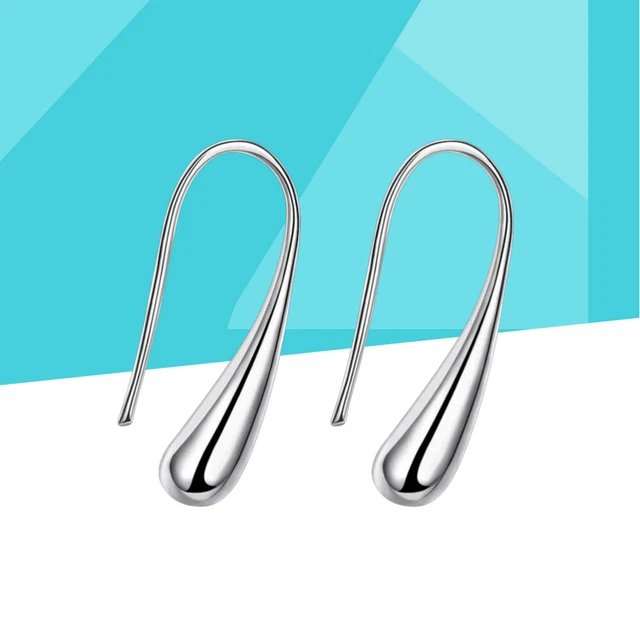 Boda Regalo Gancho Oreja Mujeres Pendientes Gota de Agua Moda Miss