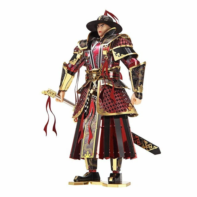 PIECECOOL The Imperial Gardes Of Ming Dynasty HP090RKG Highly Detailed Metal Kit