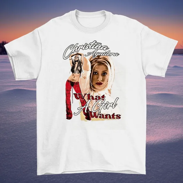 Christina Aguilera What a Girl Wants Album Shirt Unisex Size S-3XL