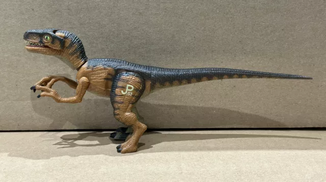 Vintage 1993 Kenner Jurassic Park JP 03 Velociraptor Dinosaur Figure