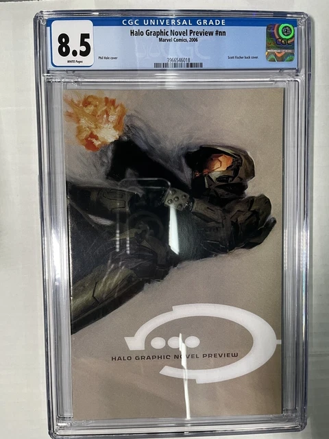 Halo Graphic Novel Preview #nn 8.5 CGC 1st Master Chief 2006 Marvel Comics C123a