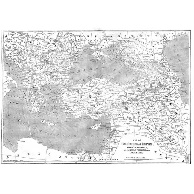 MAP OF THE Ottoman Empire amp Kingdom - Map Of The Ottoman Empire Kingdom Of.webp