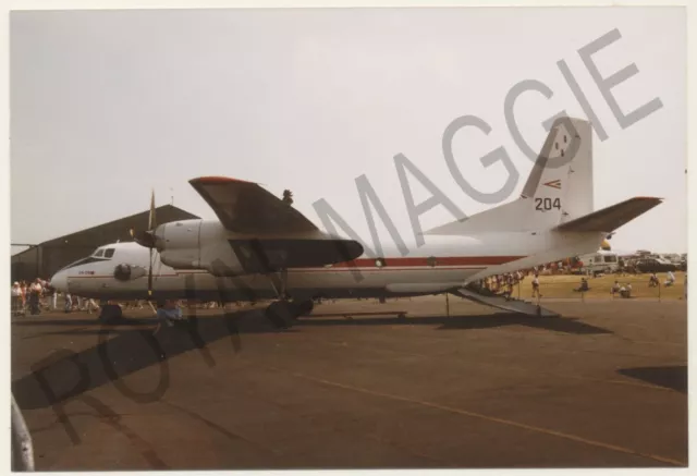 3 colour prints of Hungarian AF An26 204 at Boscombe Down in 1992 & Fairford 93