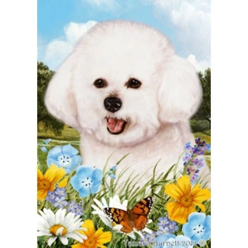 Summer Garden Flag - Bichon Frise 180371