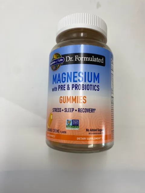 Dr Formulated 400mg Magnesium Citrate Supplement w/ Prebiotics & Probiotics