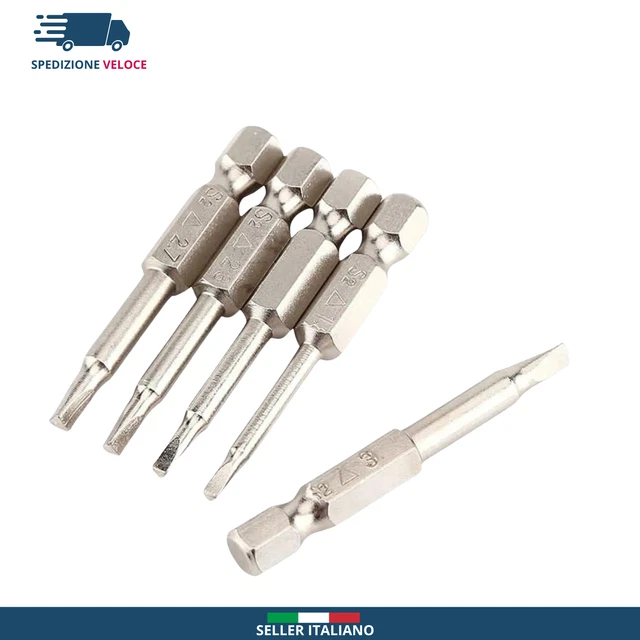 Set 5 Cacciaviti Magnetici Testa Triangolare - TA1.8/2.0/2.3/2.7/4.2mm - Foto 5