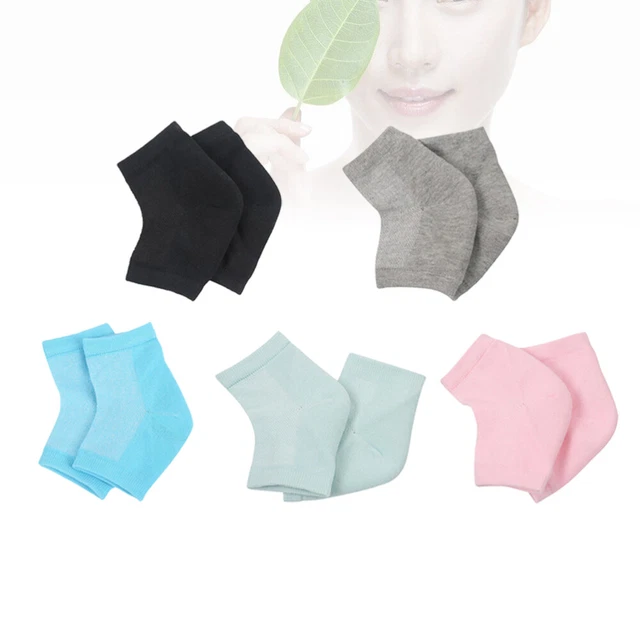 5 Pair Chaussettes À Talons Unisexes Hommes Femmes Anti-fissure