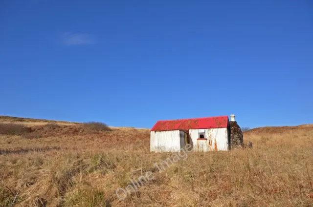 Photo 6x4 Tin house with a red roof Eabost A corrugated house with a huge c2011