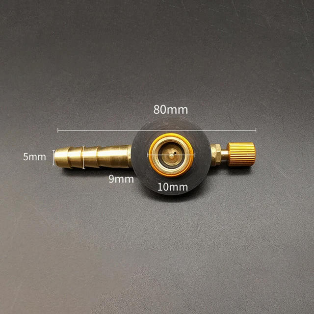 Gas Stove Switching Stainless Steel Camping  Inflatable Valve Adapter--tz