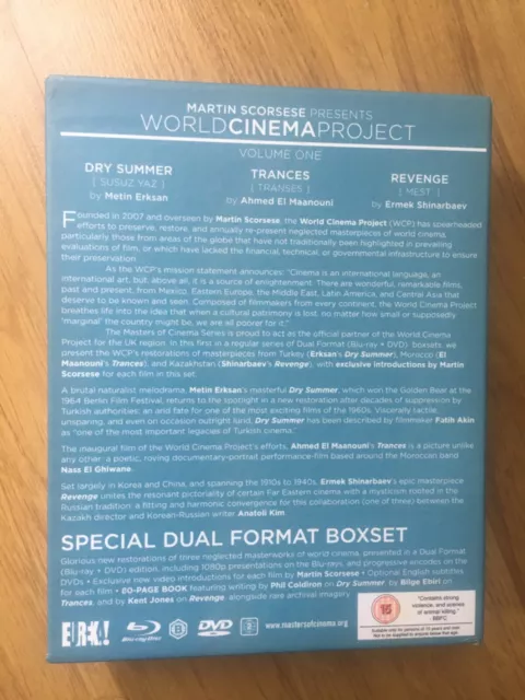 Martin Scorsese Presents World Cinema Project Volume 1 EUREKA - Blu Ray 2