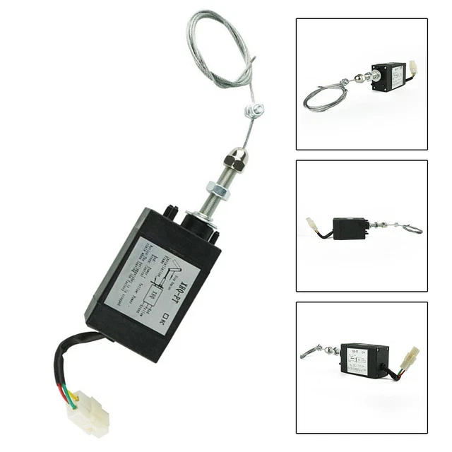 Solenoide Arresto Motore 24V 3932530 Per Cummins 4BT 6BT5 E Escavatori Komatsu PC200-6