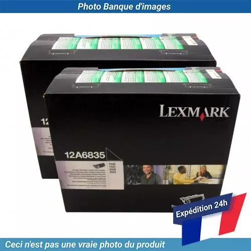 Lexmark T520 RP Toner Black 2 Pack