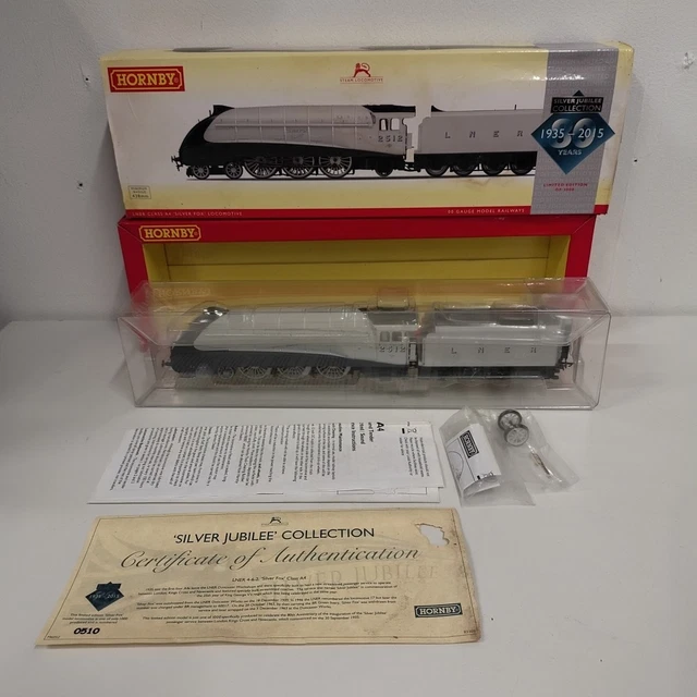 HORNBY R3307 LNER CLASS A4 QUICKSILVER SILVER JUBILEE 80th ANNIVERSARY ...