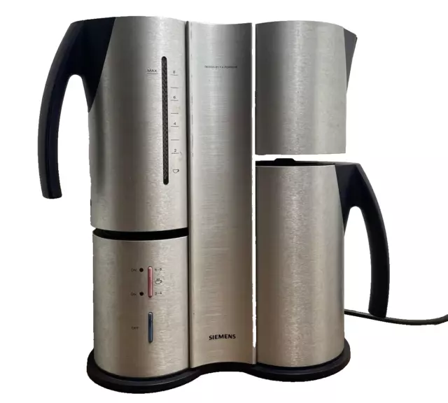 Siemens Porsche Design Filter Coffee Maker TC91100 Water Tank Coffee Pot  ️