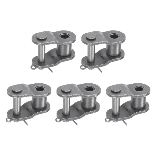 5pcs #60 Chain Offset Half Link Roller 3/4" Pitch Carbon Steel for 12A Chain