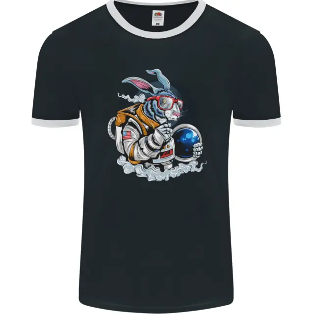 T-shirt da uomo Space Bunny Funny Astronaut Space Rabbit fotoL