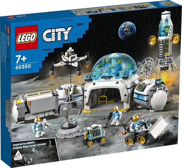 Original LEGO® City 60350 - Base de Investigación Lunar