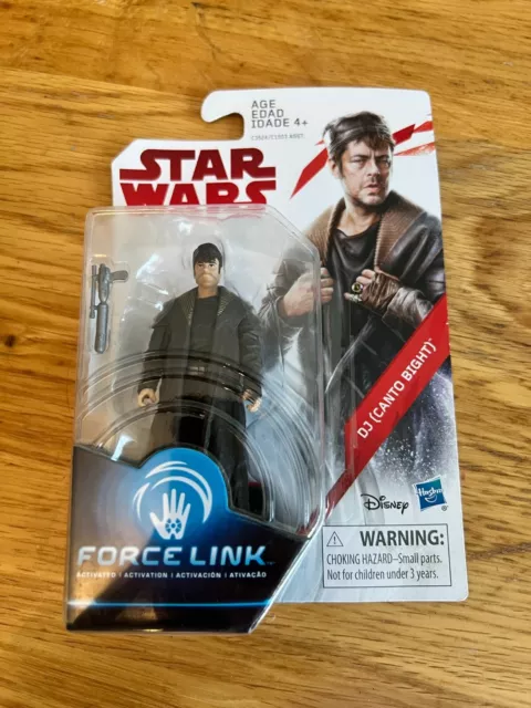 Star Wars The Last Jedi DJ (Canto Bight) Force Link Figure