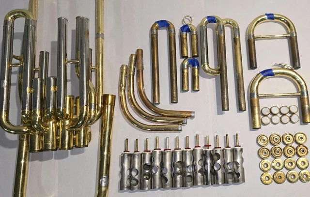 Grifftabelle Für B-Tuba Mit 3 Oder 4 Ventilen Im Bassschlüssel