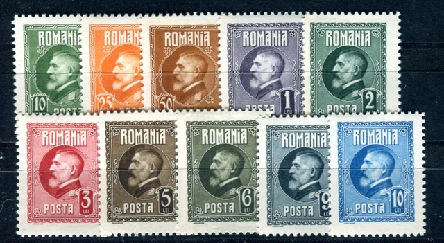 Rumänien 1926 293-302 ** Postfrisch Satz (09320