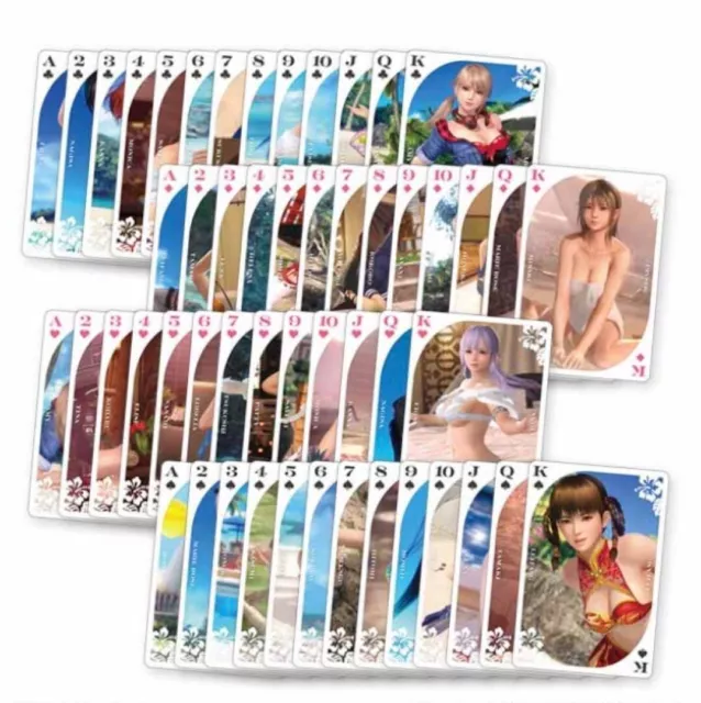 Dead Or Alive Xtreme Venus Vacation BIG PLAYING CARDS 4.5th anniversary Unopened 2