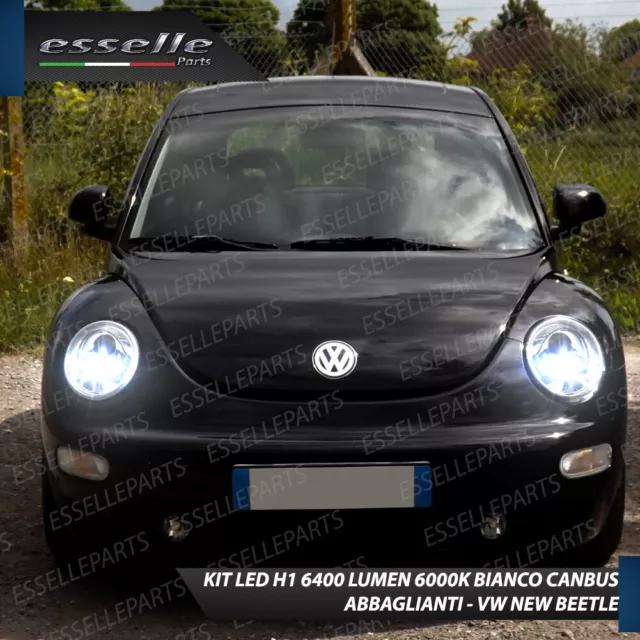 Conversione Fari Full Led Vw New Beetle 6000K Led Canbus Alta Luminosita' 3