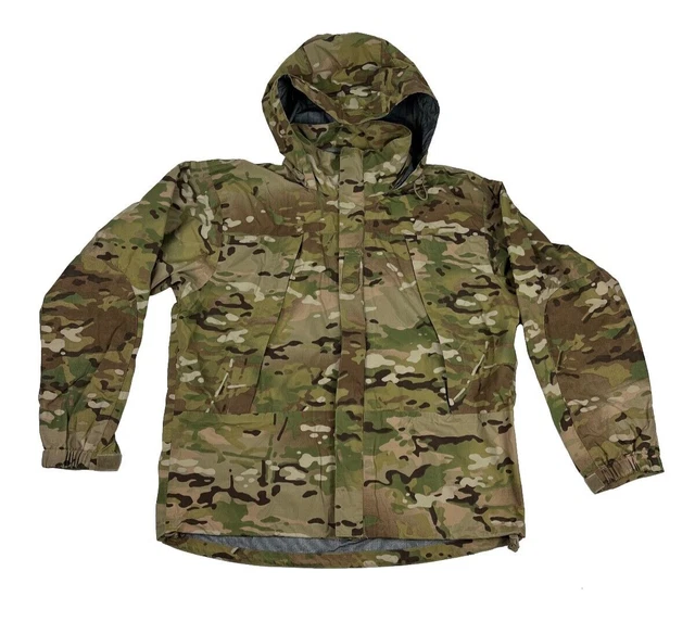 US Army OCP Multicam Extreme Cold Wet Weather Jacket Coat Gen III L6 Small Reg
