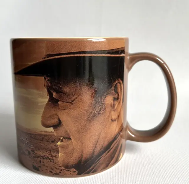 John Wayne "Courage Is Being Scared to Death But Saddling Up Anyway" Coffee Mug