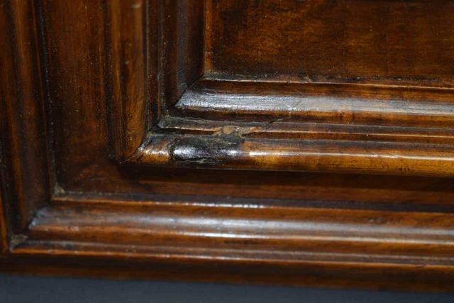French Antique Gothic Hand Carved Wood Cupboard Door 19th 8