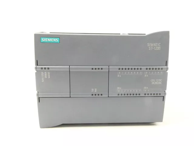 Siemens Simatic S7-1200 6Es7 215-1Ag40-0Xb0 Cpu 1215C Dc/Dc/Dc Fs:08