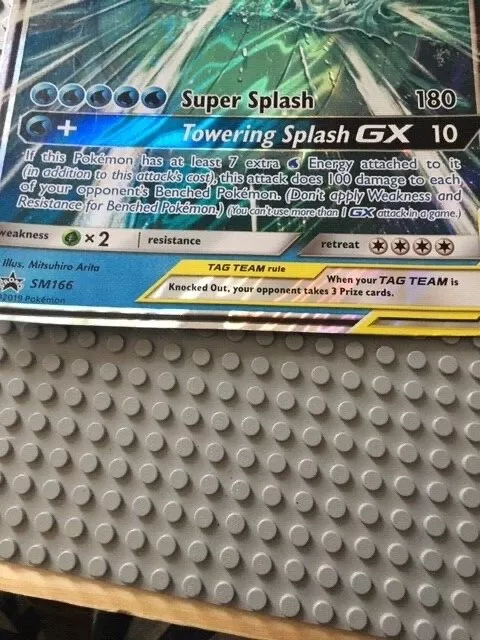 Pokemon Magikarp & Wailord GX SM166 HP300 2